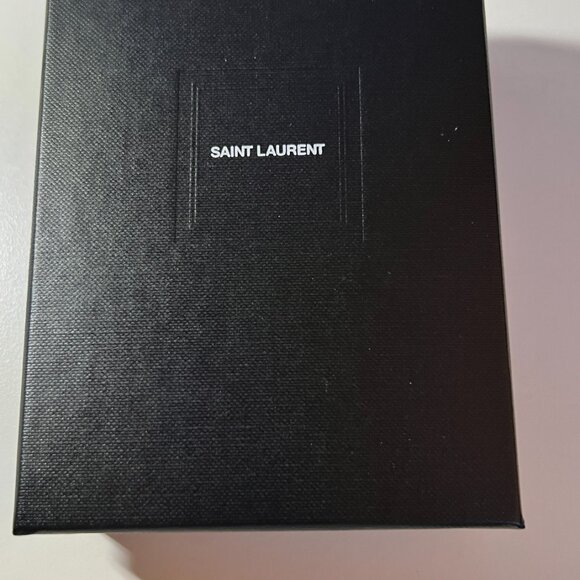 YSL Cassandre Threader Earrings in Silver – Like New - Picture 2 of 3